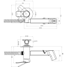 Смеситель с гигиеническим душем CERSANIT CITY хром 68398